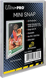 ULTRA PRO MINI SNAP UV Bustina Rigida Trasparente 1pz