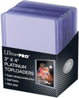 ULTRA PRO Bustine Rigide Toploader Platinum 25pz