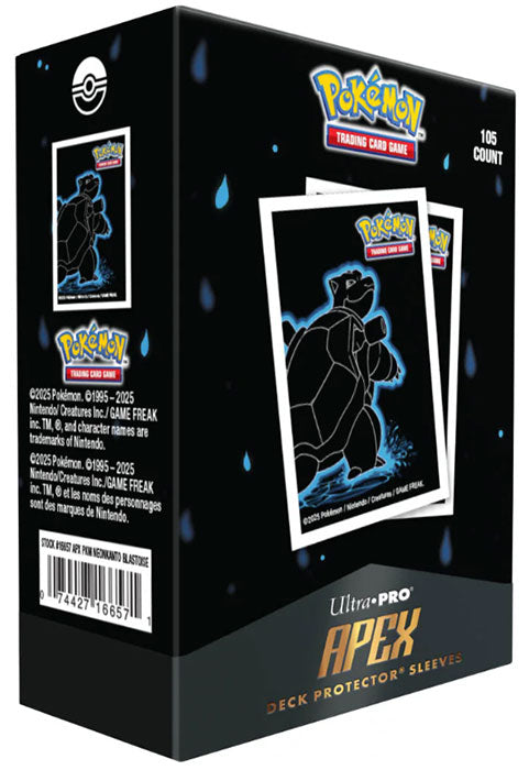 ULTRA PRO Neon Kanto Bustine Protettive APEX Blastoise 105pz