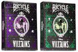 BICYCLE Carte da Poker Disney Villain Green and Purple