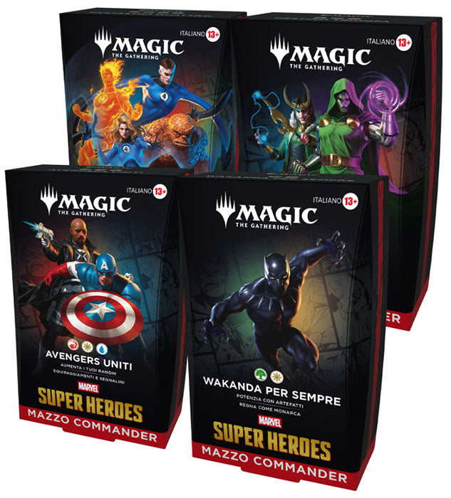 Magic ITA Marvel Super Heroes 1 Mazzo Commander