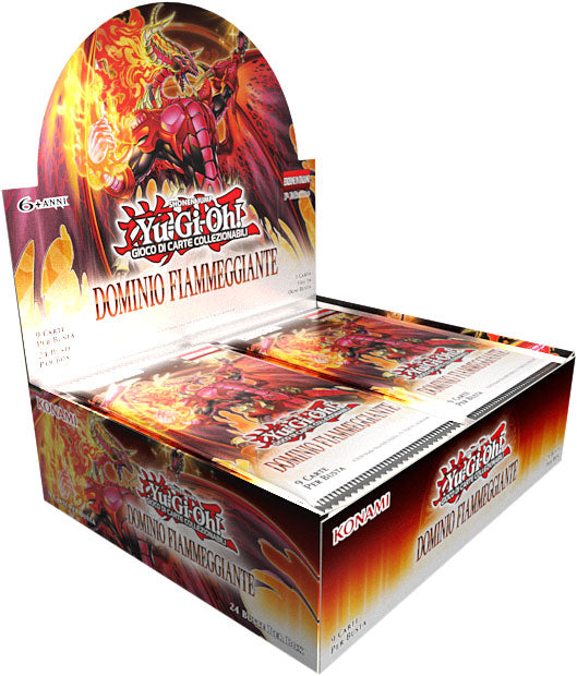 YUGI Blazing Dominion Box 24 Buste