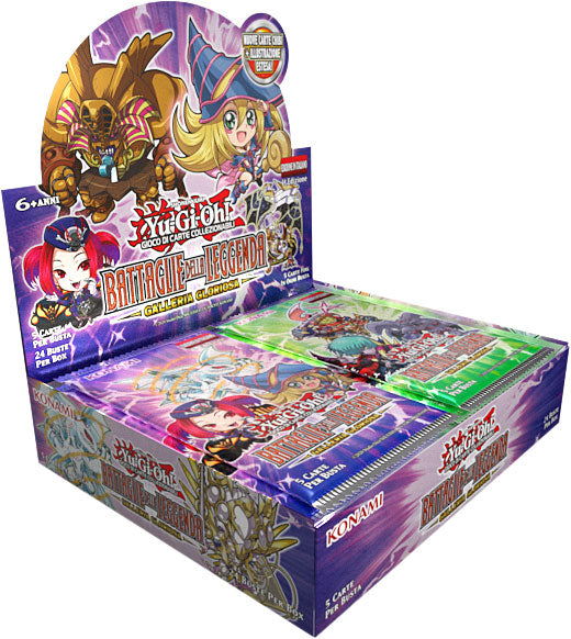 YUGI Battles of Legend Glorious Gallery Box 24 Buste