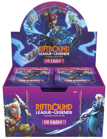 Riftbound League Of Legends ENG Unleashed Box 24 Buste
