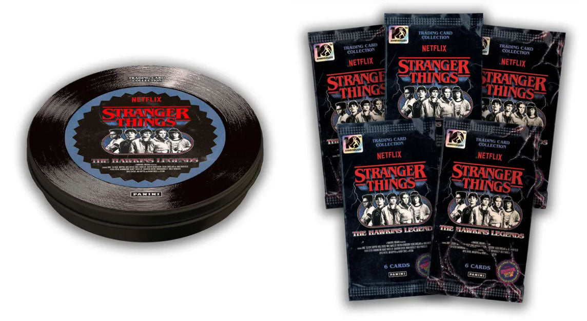 PANINI Stranger Things Hawkins Legends Tin Box