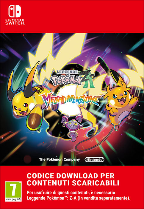 Nintendo Pokemon Legends ZA Mega Dimension DLC SWIPIN