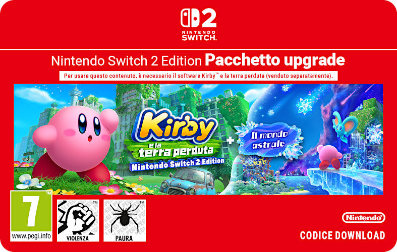 Kirby andForgotten Land+Star-Crossed W.Upg Pack Switch PIN