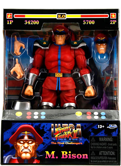 JADA Street Fighter II M. Bison 15cm V2