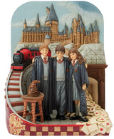 Harry Potter, Ron Weasley and Hermione w/Train