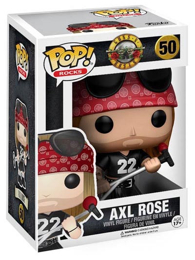 FUNKO POP Rocks Guns N' Roses Axl Rose 50