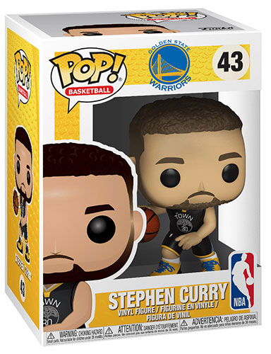 FUNKO POP NBA Golden State Warriors Stephen Curry 43