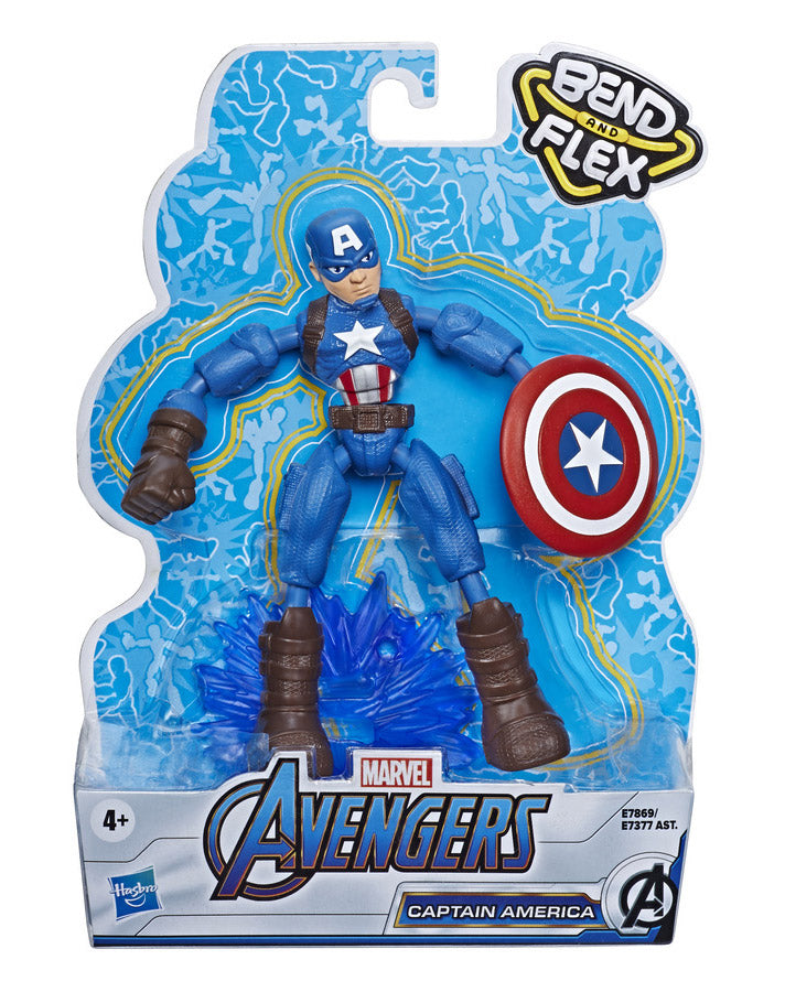 Marvel Avengers Bendy and Flex 1pz Assortimento