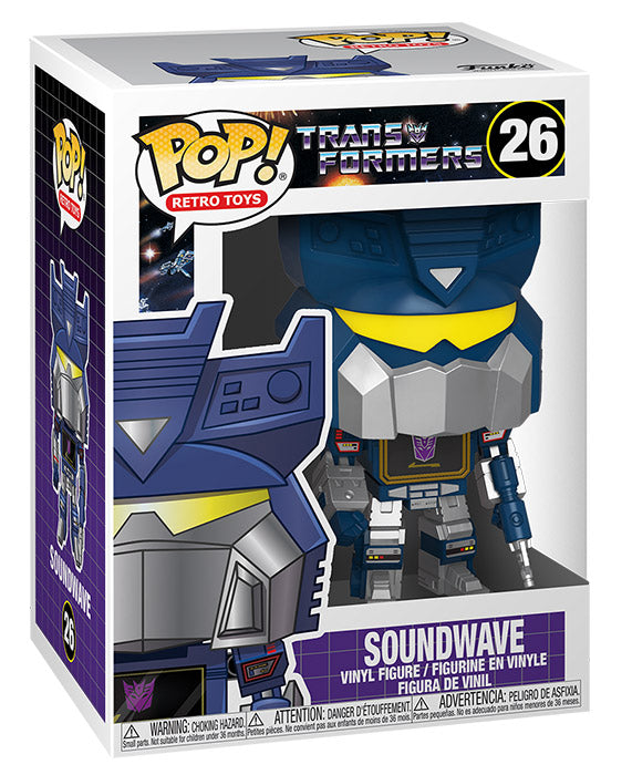 FUNKO POP Transformers Soundwave 26