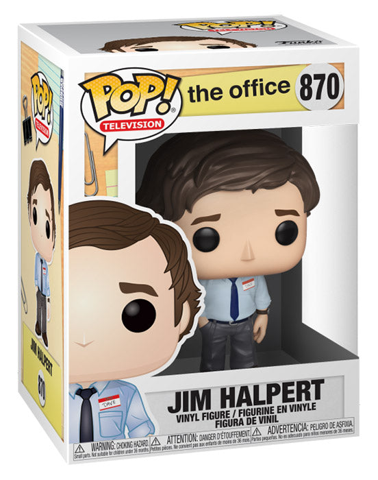 FUNKO POP The Office Jim Halpert w/Chase 870