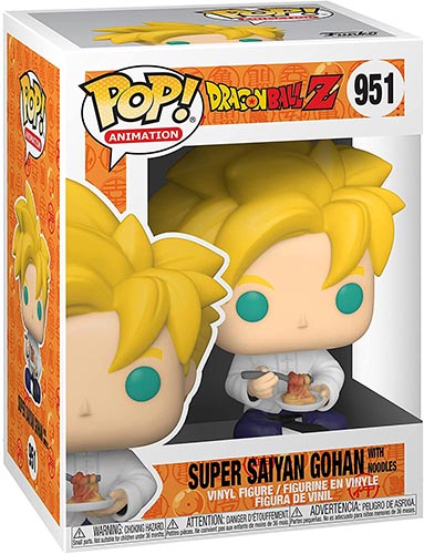 FUNKO POP Dragon Ball Z Super Saiyan Gohan w/Noodles 951