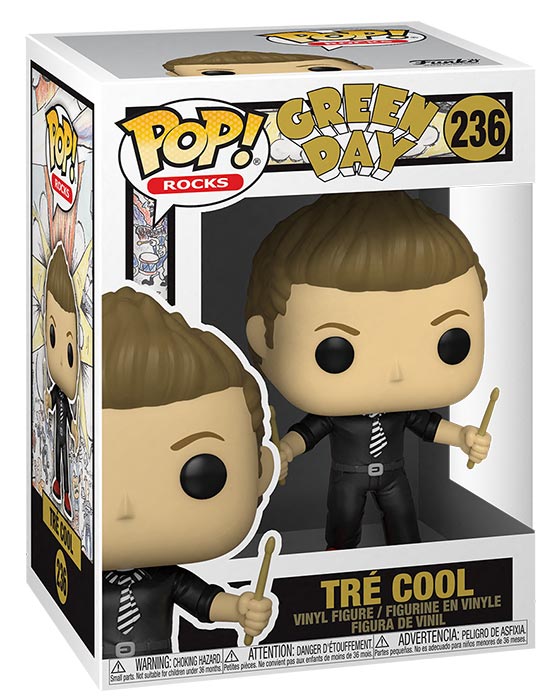 FUNKO POP Rocks Green Day Tre Cool 236