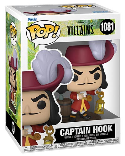 FUNKO POP Disney Villains Captain Hook 1081