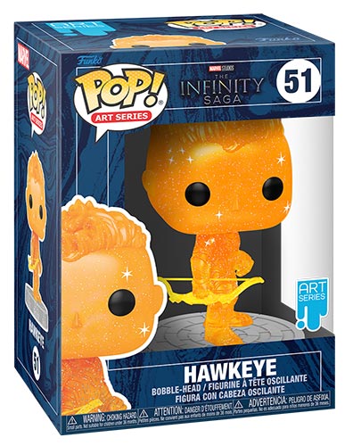 FUNKO POPS Art Series Infinity Saga Hawkeye Bobble 51