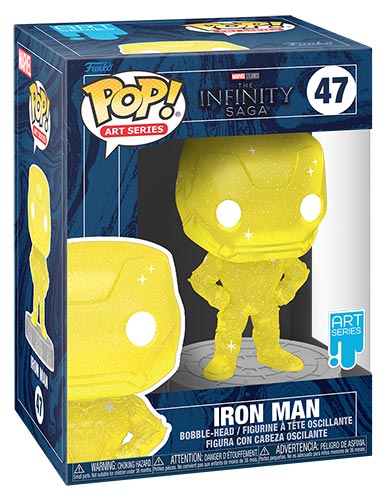 FUNKO POPS Art Series Infinity Saga Iron Man Bobble 47