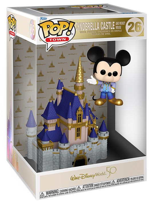 FUNKO POPS Town WDW 50th Cenerentola Castle and Mickey 26