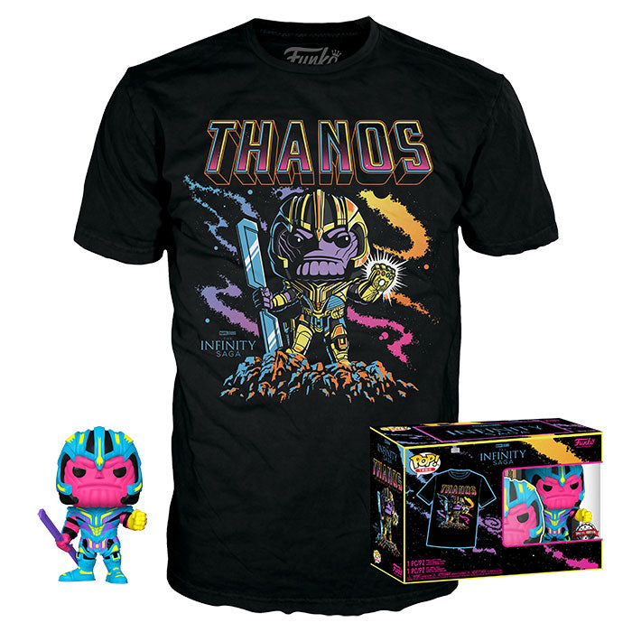 FUNKO TEE+POP Thanos Blacklight M
