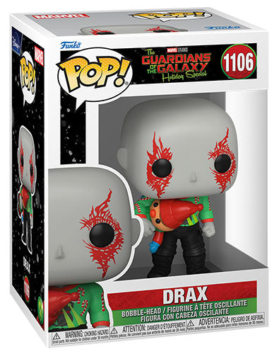 FUNKO POP Holiday Guardians of the Galaxy Drax 1106