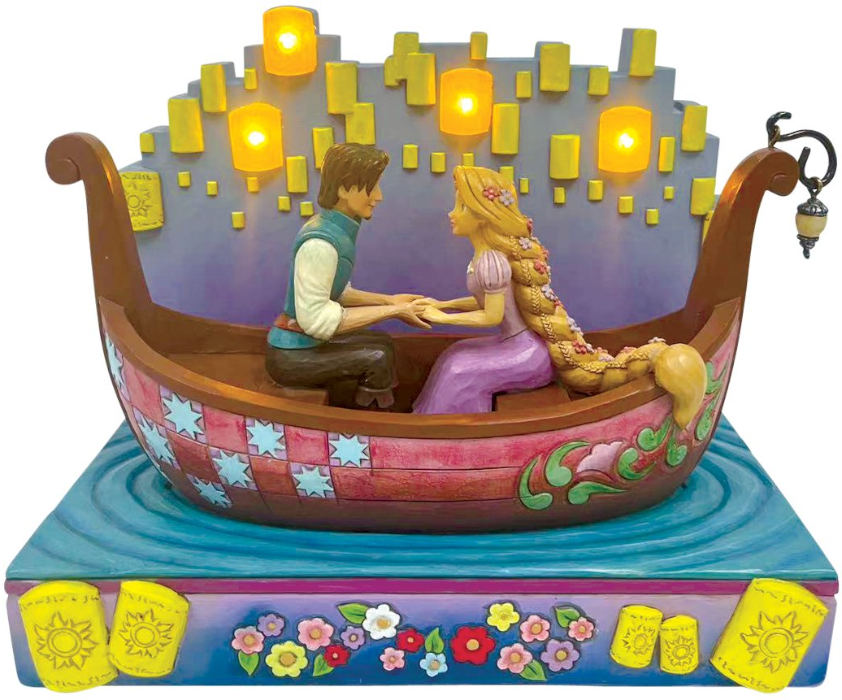 Disney Rapunzel Barca con Luci