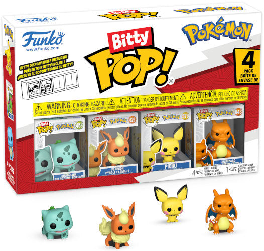 FUNKO BITTY POP 4 Pack Pokemon Bulbasaur