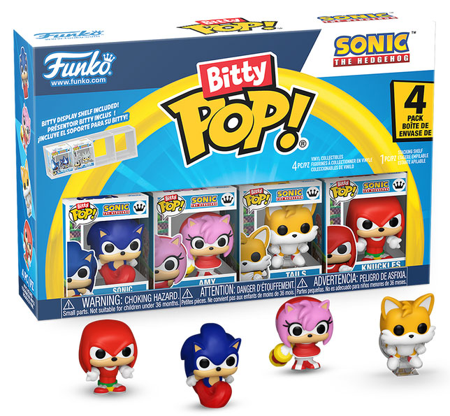 FUNKO BITTY POP 4 Pack Sonic
