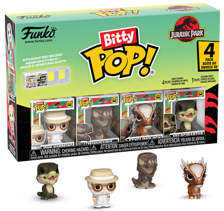 FUNKO BITTY POP 4 Pack Jurassic Park Raptor