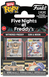 FUNKO BITTY POP 2 Pack FNAF Freddy & Sun/Moon