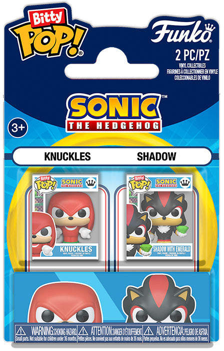 FUNKO BITTY POP 2 Pack Knuckles & Shadow