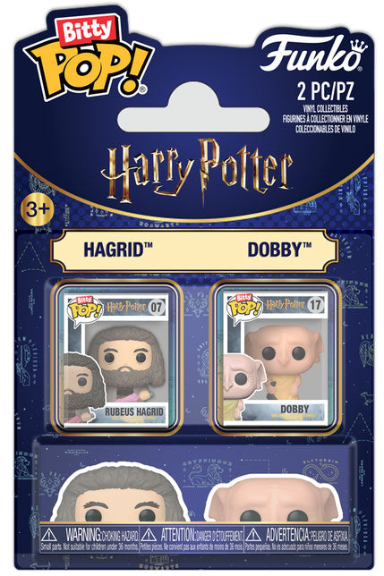 FUNKO BITTY POP 2 Pack Harry Potter Hagrid & Dobby