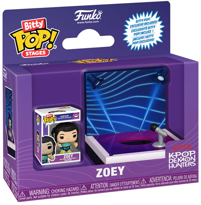 FUNKO BITTY POP Stages KPop Demon Hunters Zoey