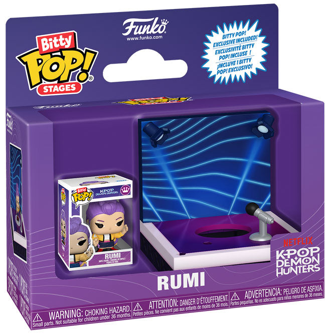 FUNKO BITTY POP Stages KPop Demon Hunters Rumi