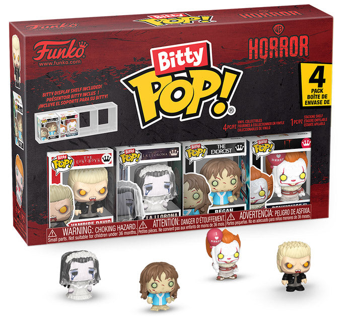 FUNKO BITTY POP 4 Pack Horror David