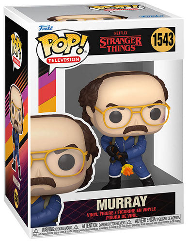FUNKO POP Stranger Things Murray w/Flamethrower 1543
