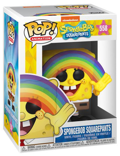 FUNKO POP SpongeBob w/Rainbow 558