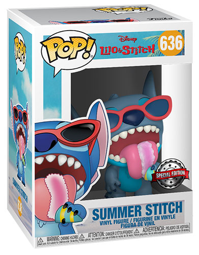 FUNKO POP Disney Stitch Summer Stitch 636