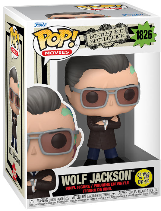FUNKO POP Beetlejuice Beetlejuice Wolf Jackson 1826