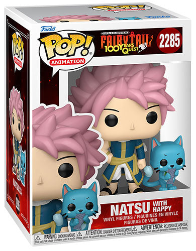 FUNKO POP Fairy Tail Natsu & Happy