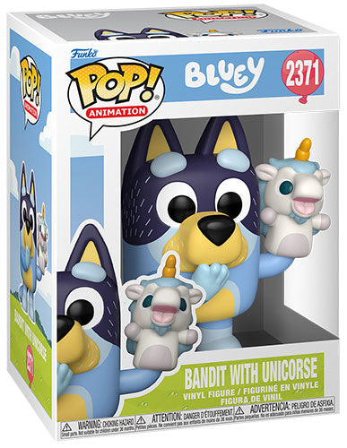 FUNKO POP Bluey Bandit w/Unicourse