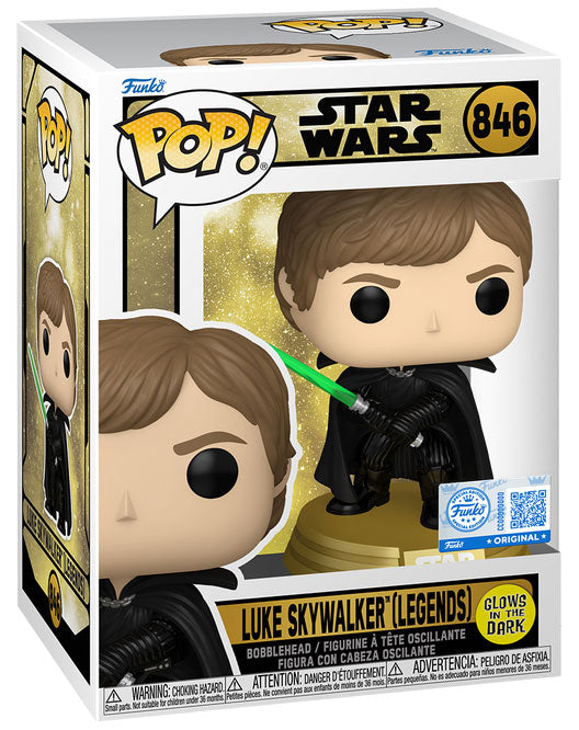 FUNKO POP Star Wars Legends Luke GLOW