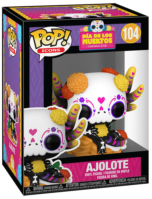 FUNKO POP Dia de Los Muertos Axolotl
