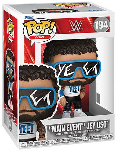 FUNKO POP WWE \"Main Event\" Jey Uso 194