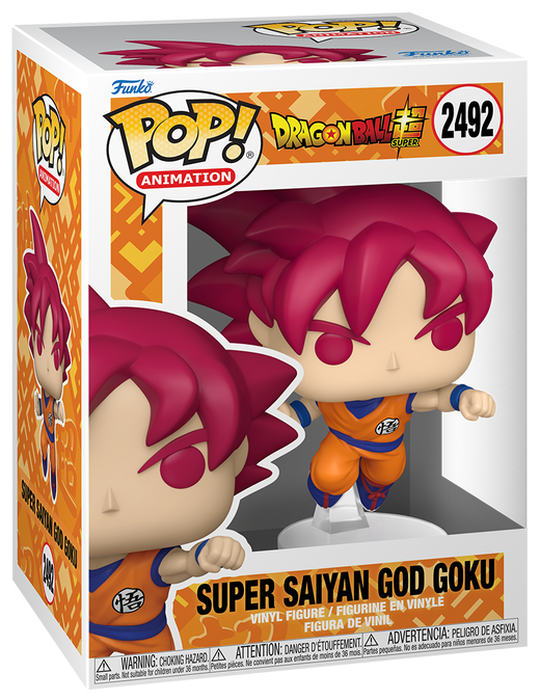 FUNKO POP Dragon Ball Super Goku (Red)
