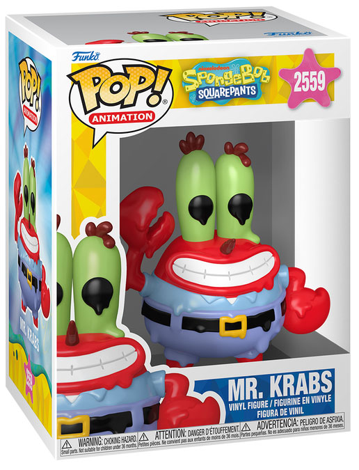 FUNKO POP SpongeBob Mr. Krabs