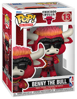 FUNKO POP NBA Mascots Chicago Bulls Benny The Bull