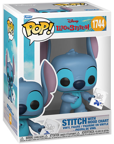 FUNKO POP Disney Stitch w/Mood Chart w/Chase