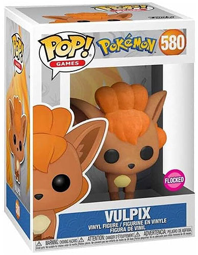 FUNKO POP Pokemon Vulpix Flocked 580